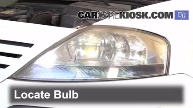 2004 Citroen C3 SX 1.4L 4 Cyl. Turbo Diesel Éclairage Feux de croisement (remplacer l'ampoule)